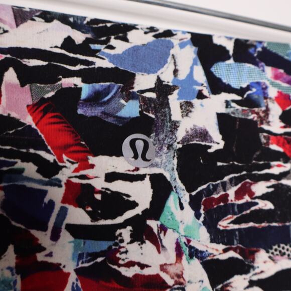 LULULEMON Wunder Under Hi-Rise Tight Yoga Culture Clash Multi Black Women's 4 - Picture 8 of 9